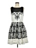 Taylor Graphic Gray Cocktail Dress Size 6 - photo 1