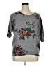 Bobbie Brooks Floral Gray Pullover Sweater Size 1X - photo 1