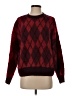 Zara Argyle Red Pullover Sweater Size S - photo 1