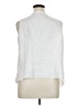 Kate Hill 100% Linen White Sleeveless Blouse Size 1X - photo 2