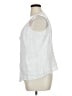 Kate Hill 100% Linen White Sleeveless Blouse Size 1X - photo 5