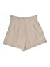 IRO Solid Tan Khaki Shorts Size EU (FR) 40 / US 8 - photo 2