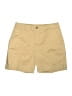 Chico's Solid Tan Khaki Shorts Size S - photo 1