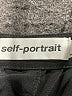 Self-Portrait Solid Black Formal Skirt Size 6 - photo 13