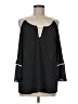Joseph Ribkoff Black 3/4 Sleeve Blouse Size 8 - photo 1