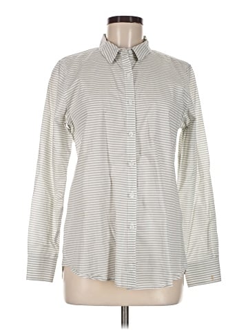 Garnet Hill Long Sleeve Button-Down Shirt (view 1)
