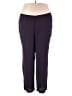 Eileen Fisher Solid Purple Active Pants Size 1X - photo 1