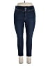Lane Bryant Solid Blue Jeans Size 16 (petite) - photo 1