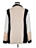 Ann Taylor 100% Polyester Color Block Ivory Long Sleeve Blouse Size XL - photo 2
