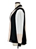 Ann Taylor 100% Polyester Color Block Ivory Long Sleeve Blouse Size XL - photo 5