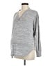 Gap - Maternity Gray Pullover Sweater Size Med Maternity - photo 1