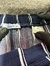 Abbeline 100% Rayon Stripes Blue Casual Pants Size M - photo 4