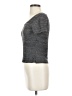 Tahari Gray Short Sleeve Top Size S (estimated) - photo 5