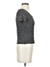 Tahari Gray Short Sleeve Top Size S (estimated) - photo 4