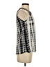 Saint Tropez West Gray Sleeveless Blouse Size S - photo 4