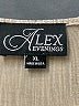 Alex Evenings Silver Tank Top Size XL - photo 7