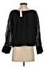 J.Crew Collection 100% Ramie Black 3/4 Sleeve Blouse Size S - photo 2