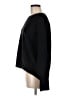 Vince Camuto Solid Black Pullover Sweater Size M - photo 5