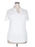Alo White Short Sleeve Blouse Size XXL - photo 1