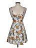 Forever 21 Floral Gray Casual Dress Size S - photo 2