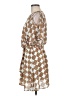 DR2 100% Polyester Print White Casual Dress Size M - photo 5