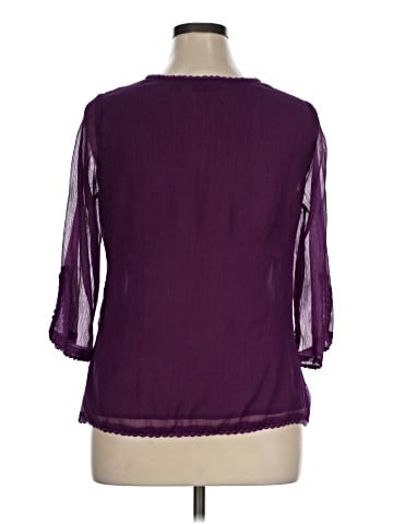 Avenue 3/4 Sleeve Blouse (view 2)