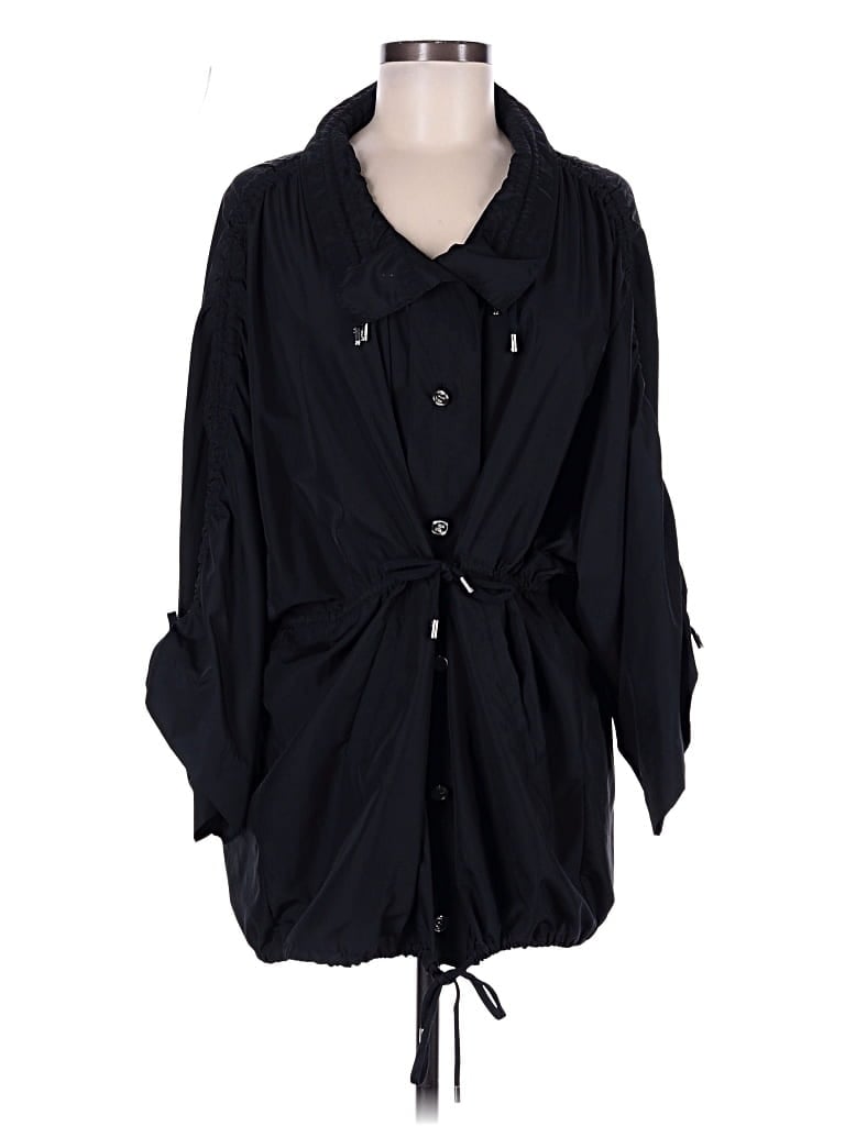 Pre-owned Gucci Trenchcoat In Black
