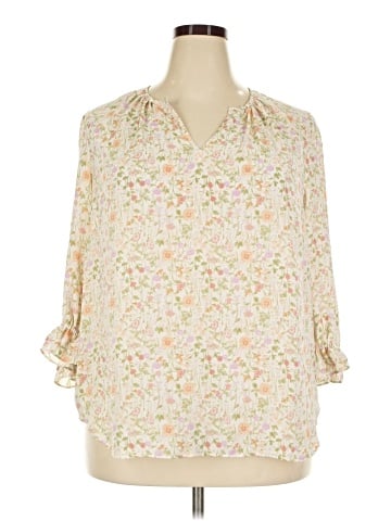 Violet & Claire 3/4 Sleeve Blouse (view 1)