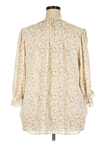Violet & Claire 3/4 Sleeve Blouse (view 2)
