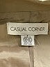 Casual Corner 100% Cotton Tan Trenchcoat Size 2 - photo 6