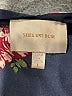 Skies Are Blue 100% Polyester Floral Black Blue 3/4 Sleeve Blouse Size L - photo 6