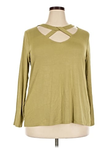INC International Concepts Long Sleeve T-Shirt (view 1)