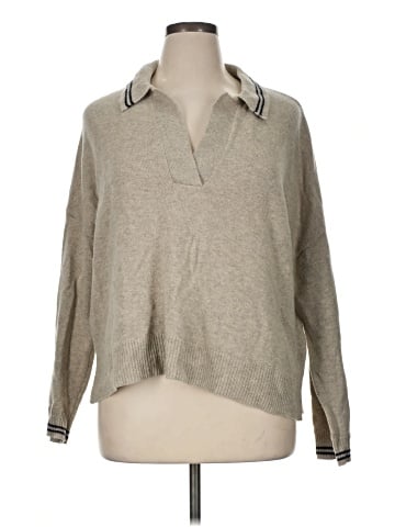 Madewell Tipped Davie Polo Sweater (view 1)