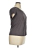 Boden 100% Viscose Gray Short Sleeve Top Size 14 - photo 4