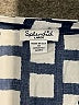 Splendid 100% Rayon Polka Dots Blue Casual Dress Size L - photo 7