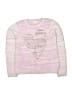 Circo Hearts Pink Pullover Sweater Size 10 - 12 - photo 1