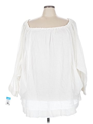 Free People 3/4 Sleeve Blouse (view 1)