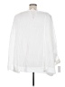 Free People 100% Cotton White 3/4 Sleeve Blouse Size M - photo 2