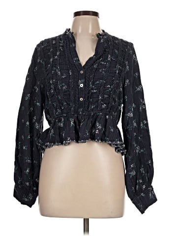 Pilcro 3/4 Sleeve Blouse (view 1)