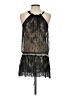Robert Rodriguez 100% Nylon Black Sleeveless Top Size 4 - photo 2