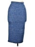 Alice + Olivia 100% Wool Blue Wool Skirt Size L - photo 1