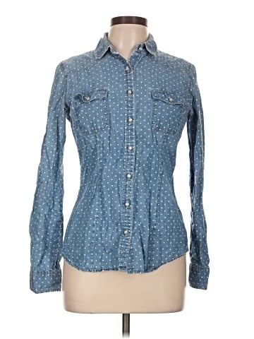 Forever 21 Long Sleeve Button-Down Shirt (view 1)