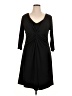 Fashion Bug Solid Black Cocktail Dress Size XL - photo 1