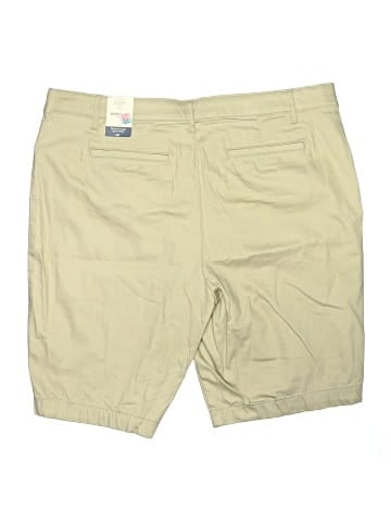St. John's Bay Khaki Shorts (view 2)