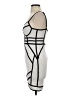 Assorted Brands Graphic White Cocktail Dress Size S - photo 5