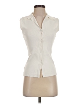All The Ways Sleeveless Button Down Shirt