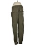 Theory 100% Silk Green Silk Pants Size P (petite) - photo 2