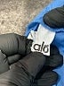 Alo 100% Recycled Polyester Solid Blue Athletic Shorts Size L - photo 3