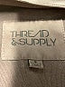 Thread & Supply 100% Cotton Tan Jacket Size S - photo 6