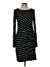 Bailey 44 Stripes Black Casual Dress Size L - photo 1